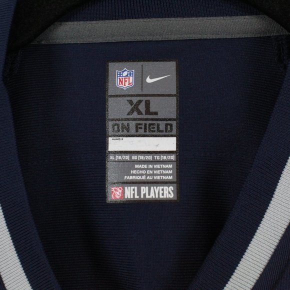 NFL New England Patriots Blue Brandin Cooks #14 Jersey Shirt Size XL - Picture 7 of 9